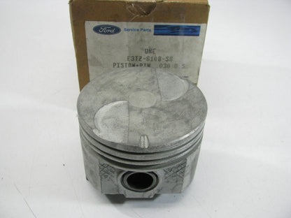 NEW GENUINE OEM Ford E3TZ-6108-SB-030 Engine Piston .030'' 83-88 Ranger 2.0L-L4