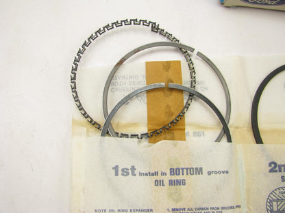 NEW - OEM Ford E3TZ-6148-B Partial Piston Ring Set - .020'' O/S 1983-1988 2.0L