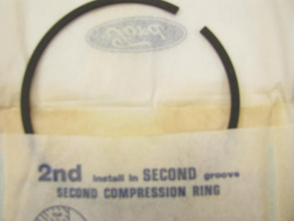 NEW - OEM Ford E3TZ-6148-B Partial Piston Ring Set - .020'' O/S 1983-1988 2.0L