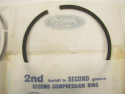 NEW - OEM Ford E3TZ-6148-B Partial Piston Ring Set - .020'' O/S 1983-1988 2.0L