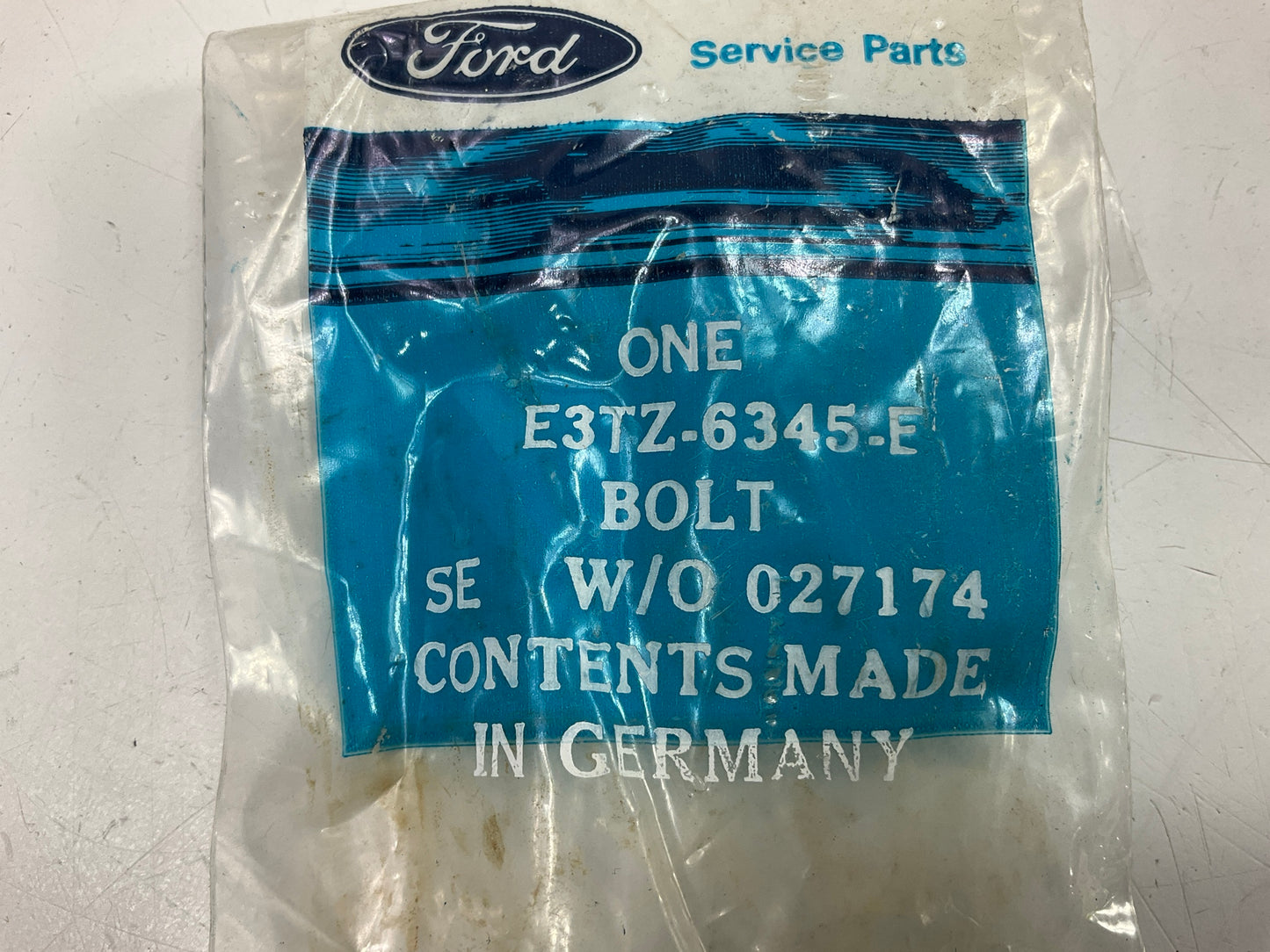 NEW - OEM Ford E3TZ-6345-E Main Bearing Cap Bolt 1983-1993 6.9L, 7.3L-V8 Diesel