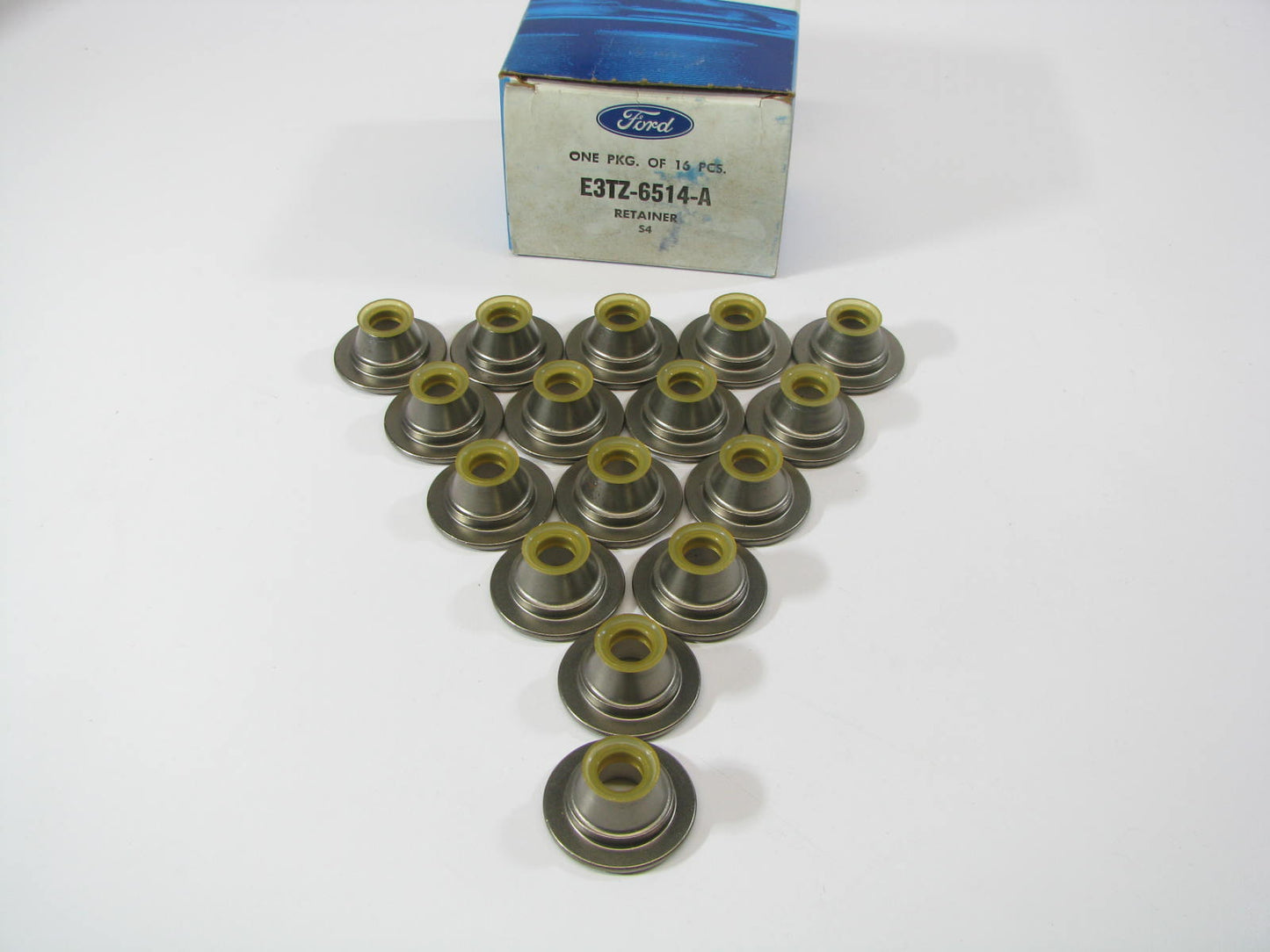 (16) NEW - OEM Ford E3TZ-6514-A Valve Spring Retainer 1983-1994 6.9L 7.3L Diesel