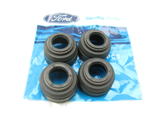 (4) NEW - OEM Ford E3TZ-6571-A Engine Valve Stem Oil Seals 1983-1994 6.9L 7.3L