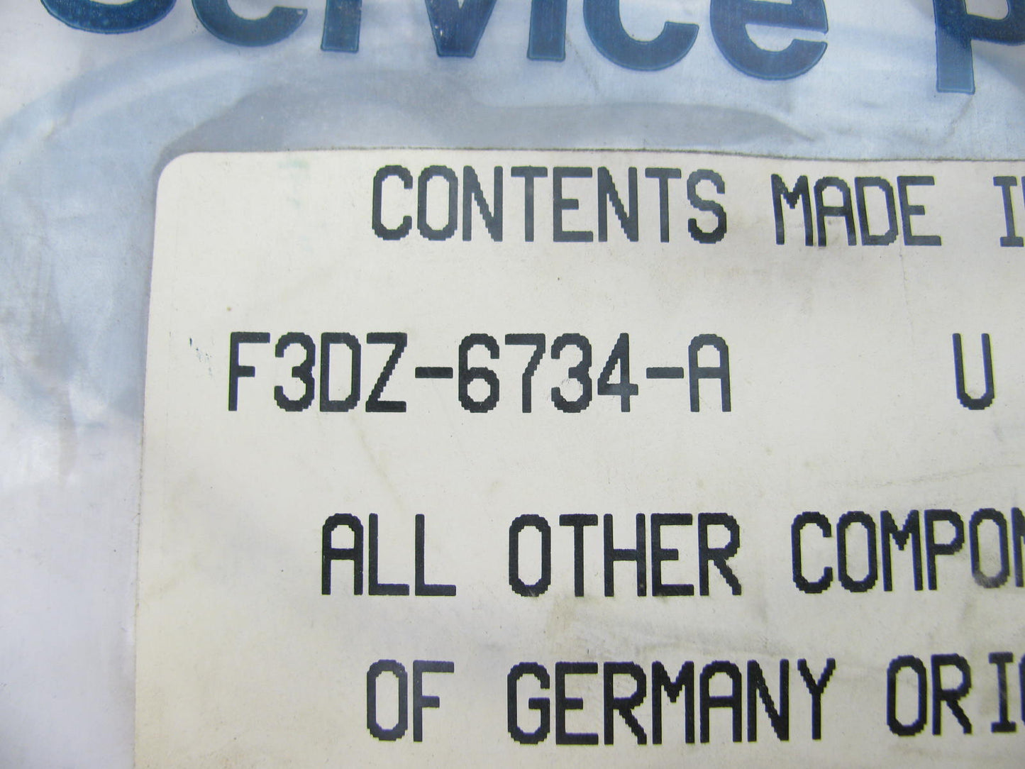 NEW - OEM Ford E3TZ-6781-C Engine Oil Pan Gasket Set 1983-1986 Ranger 2.8L 2.9L