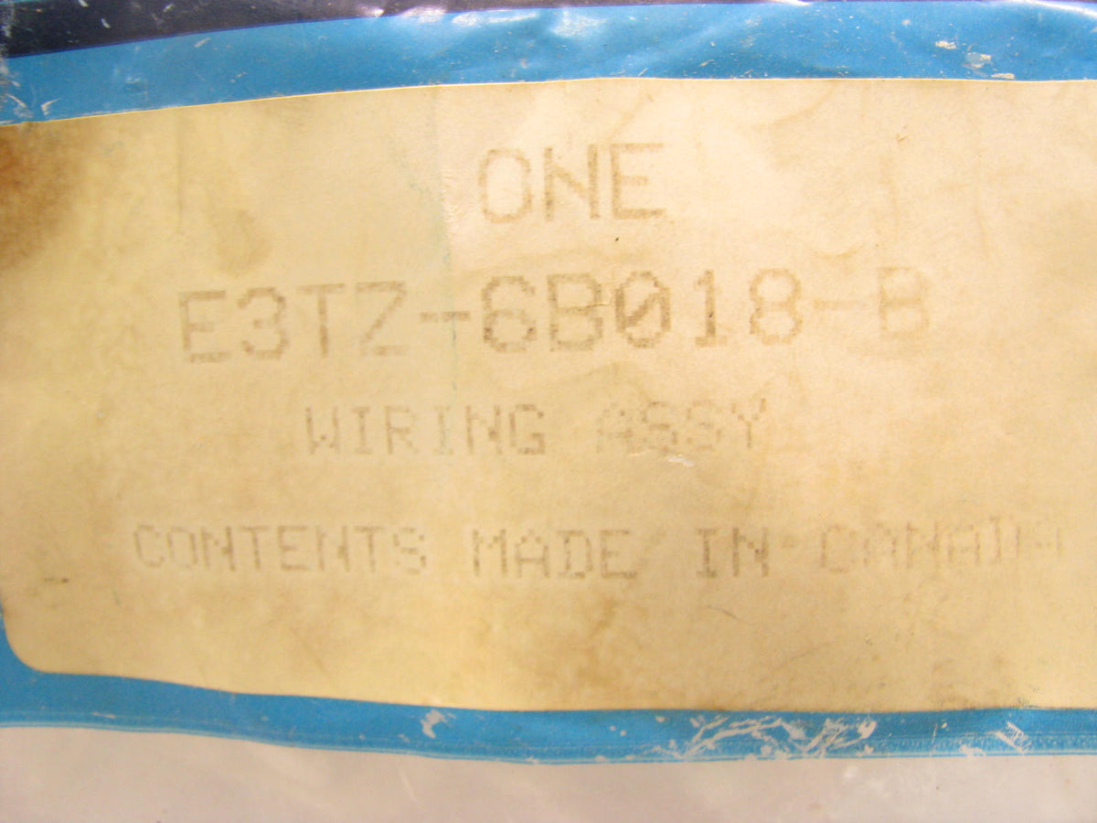 NEW - OEM Ford E3TZ-6B018-B Engine Block Heater Wiring 1983-94 6.9L 7.3L Diesel