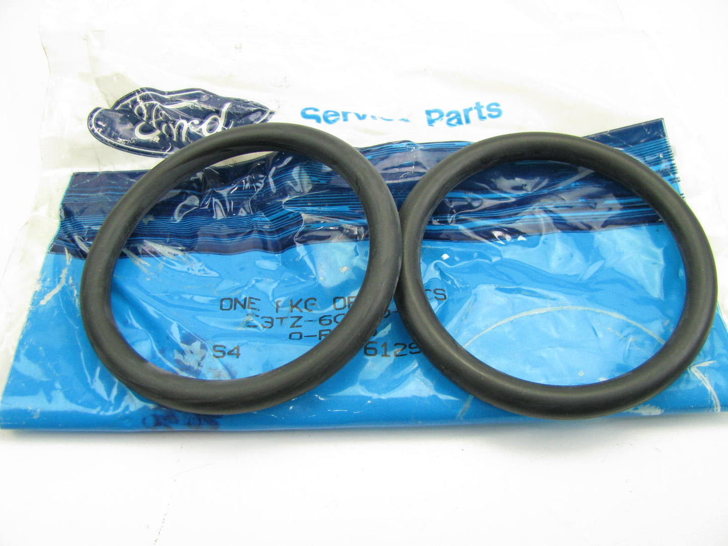 (2) NEW - OEM Ford E3TZ-6C610-A Engine Oil Cooler Adapter O-Ring 1983-1991 7.3L