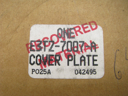NEW - OEM Ford E3TZ-7007-A Rear Engine Plate Assembly 1983-1984 Ranger 2.0L 2.3L