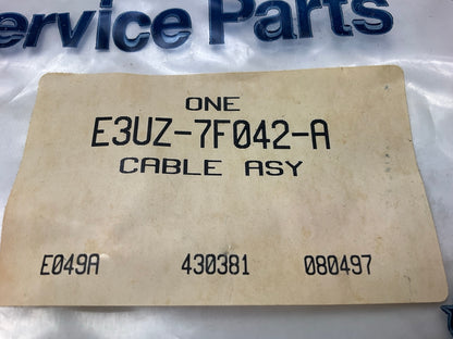 NEW OEM Ford E3UZ-7F042-A Throttle Valve Control Cable 83-85 Econoline 4.9L AOT