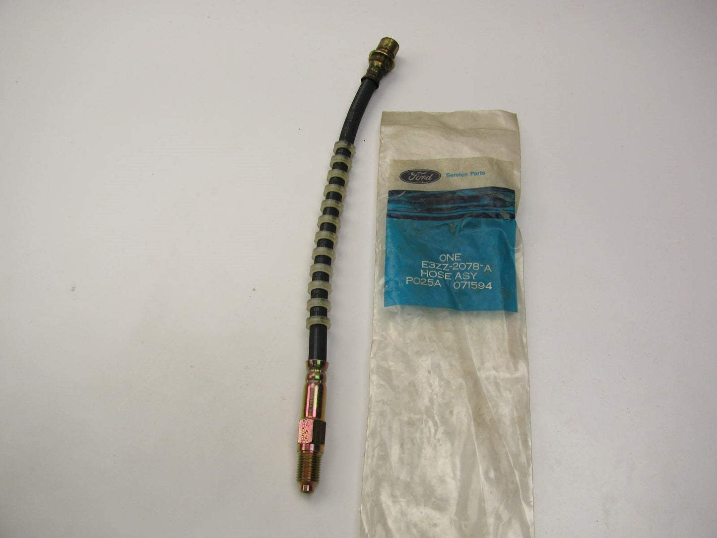 NEW - OEM Ford Front Brake Hose E3ZZ-2078-A 1983 - 1986 Ford Mustang LX 2.3L