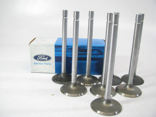 (8) NEW GENUINE - OEM Ford E3ZZ-6507-A Engine Intake Valve 1975-2001 5.0L 302 V8