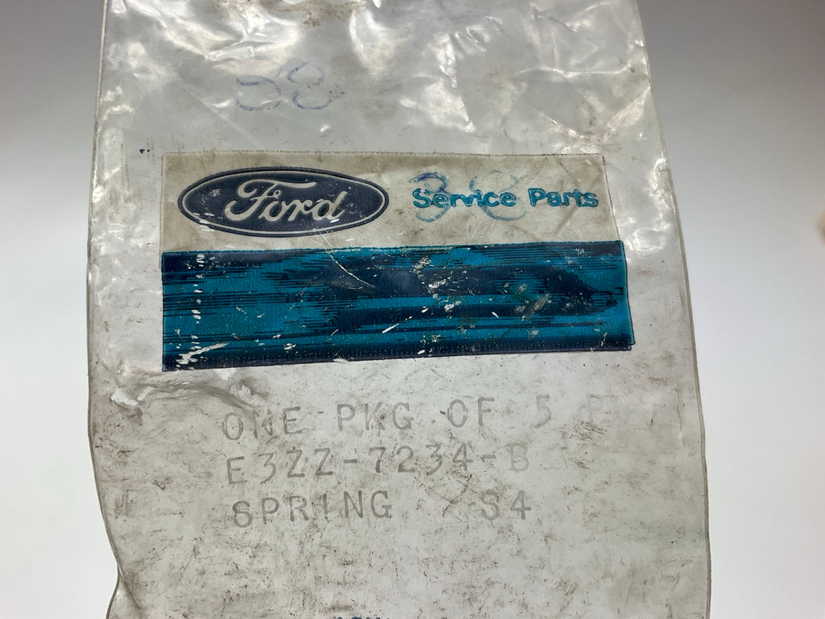 (4) NEW - OEM Ford E3ZZ-7234-B Manual Transmission Detent Spring, T5
