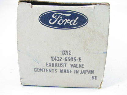 NEW - OEM Ford E43Z-6505-E Engine Exhaust Valve 1984-1987 2.0L Diesel