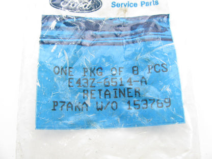 (8) NEW GENUINE OEM Ford E43Z-6514-A Valve Spring Retainers  1989-1995 3.8L V6