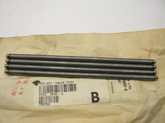 (4) NEW - OEM Ford E43Z-6565-A Engine Push Rods 84-94 Tempo Topaz 2.3L HSC