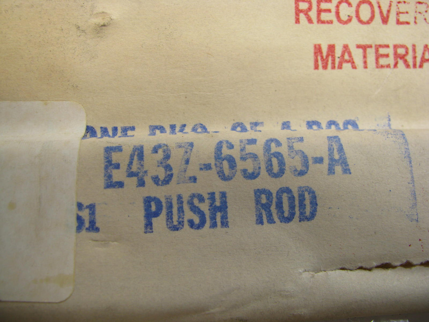 (8) NEW - OEM Ford E43Z-6565-A Engine Push Rods 1984-1994 Tempo Topaz 2.3L