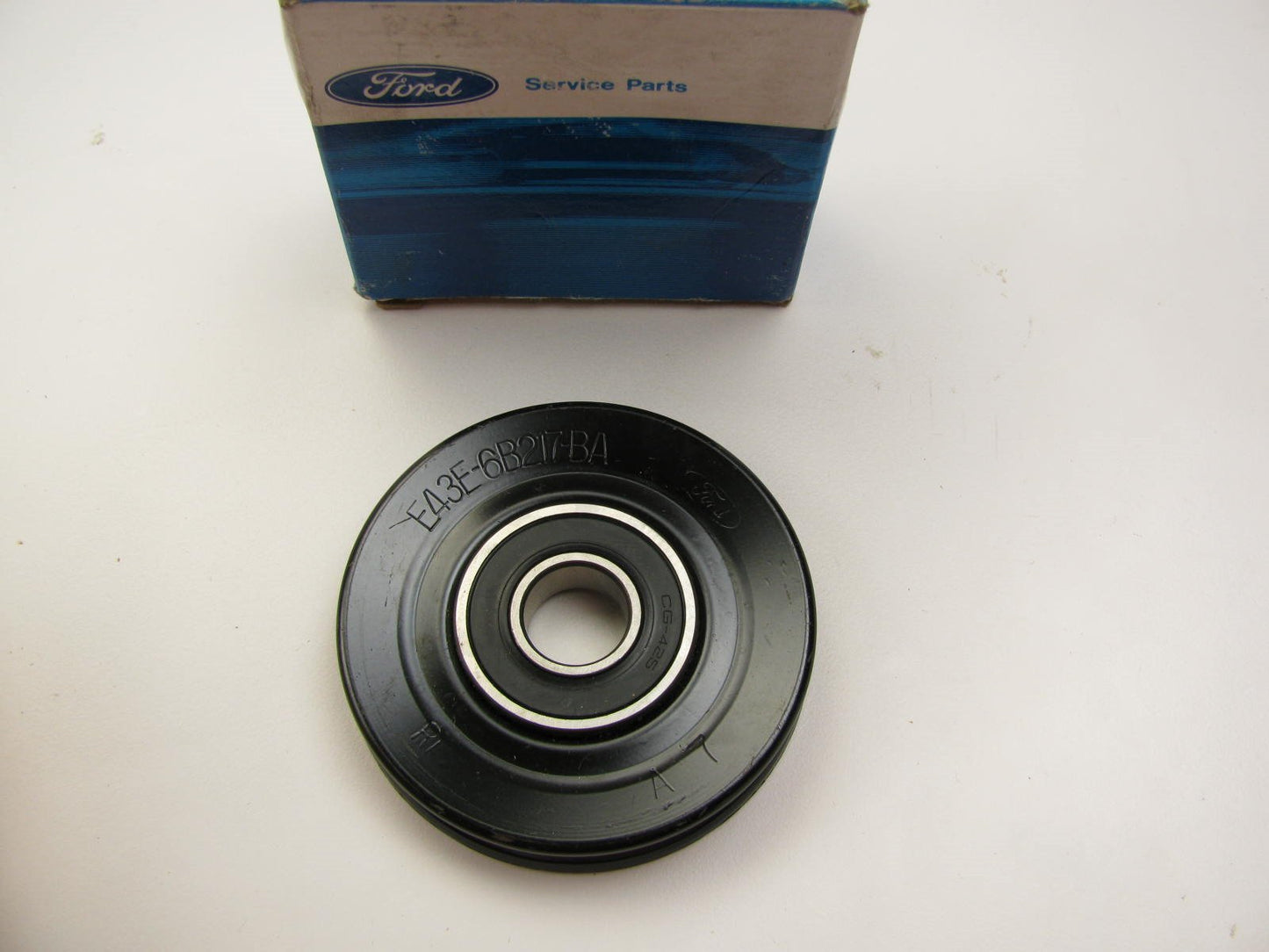 NEW - OEM Ford E43Z-6B217-A Belt Tensioner Idler Pulley 1984-1991 2.3L HSC
