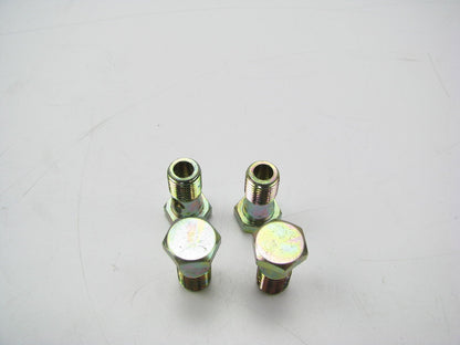 (4) NEW OEM 1984-1985 Ford 2.0L DIESEL Escort Oil Supply Tube Connector Bolts