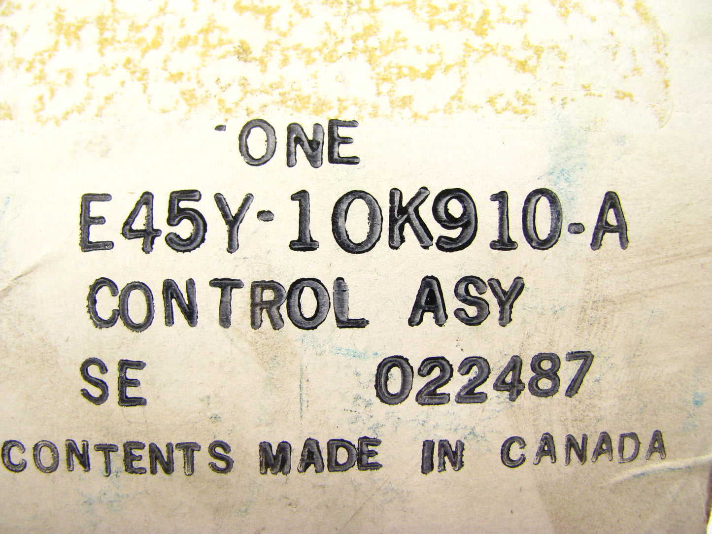 NEW - OEM Ford E45Y-10K910-A Warning System Indicator Module
