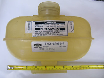 NOS 1984-1985 Lincoln 2.4L L6 DIESEL ONLY Coolant Radiator Bottle Tank