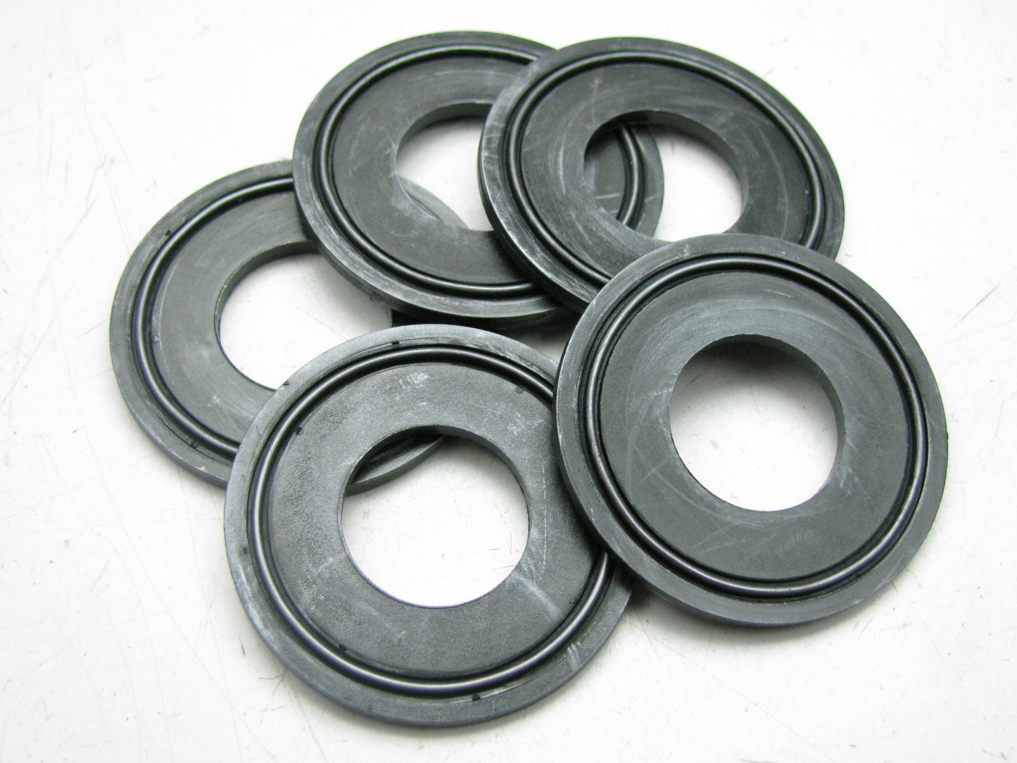 (5) NEW - OEM Ford E4AZ-6C626-B Low Oil Level Sensor Gasket
