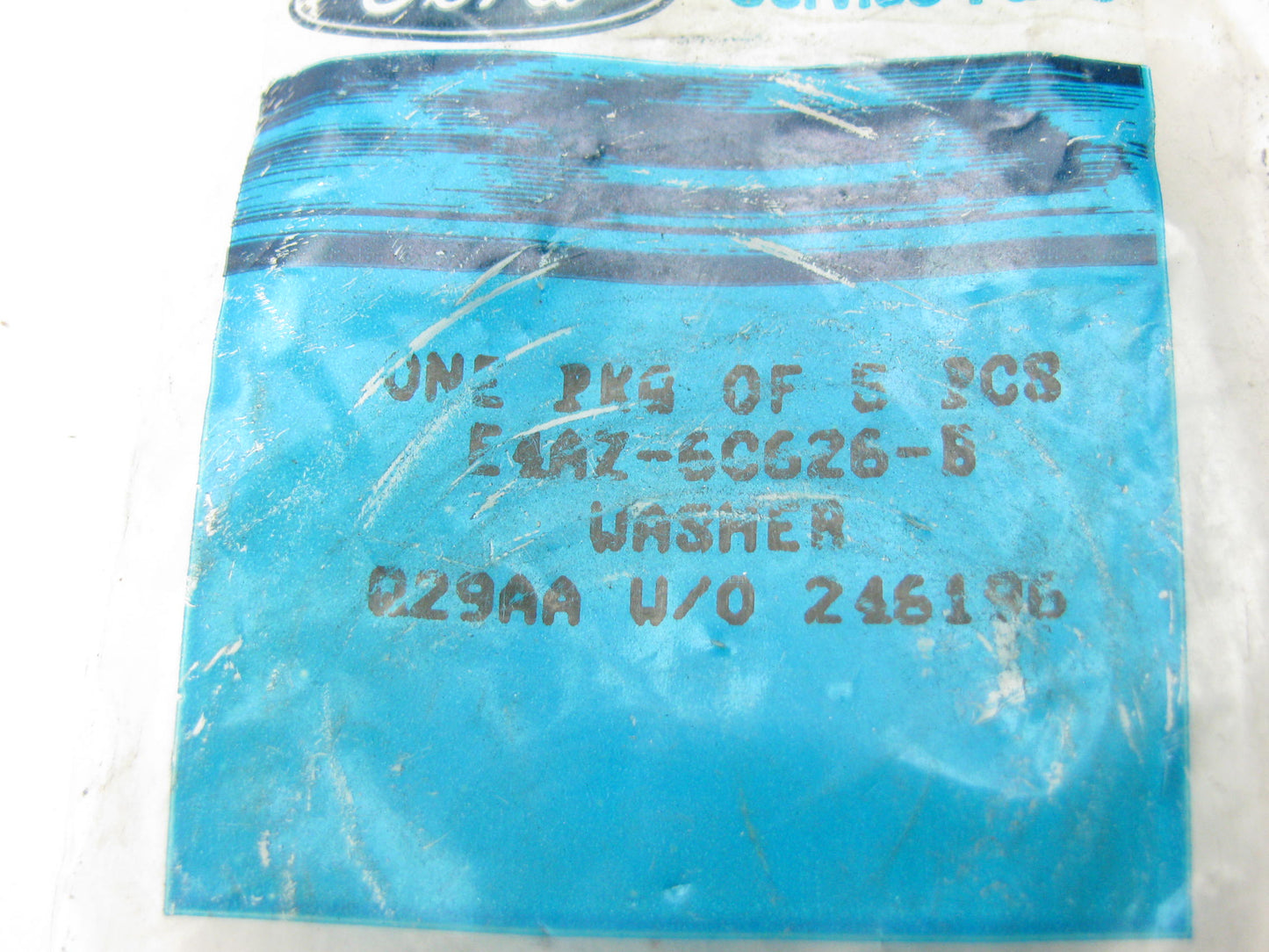 (5) NEW - OEM Ford E4AZ-6C626-B Low Oil Level Sensor Gasket