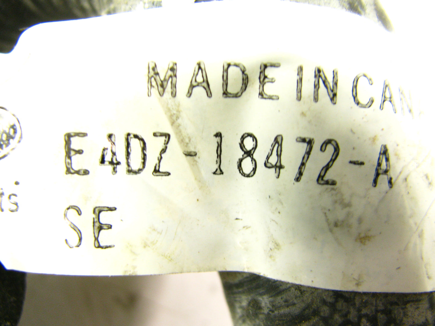 NEW - OEM Ford E4DZ-18472-A HVAC Molded Heater Hose