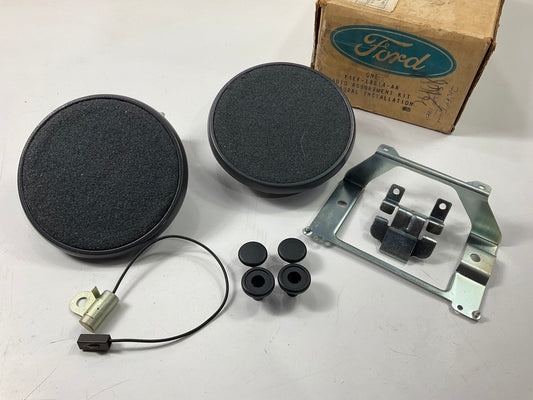 NEW - OEM Ford E4EF-18814-AA Stereo Speaker Kit For 1984 Escort & Lynx