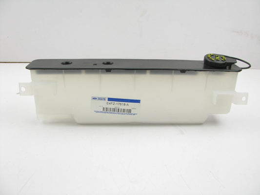NEW Ford E4FZ-17618-A Windshield Washer Fluid Tank Reservoir - W/o Level Sensor