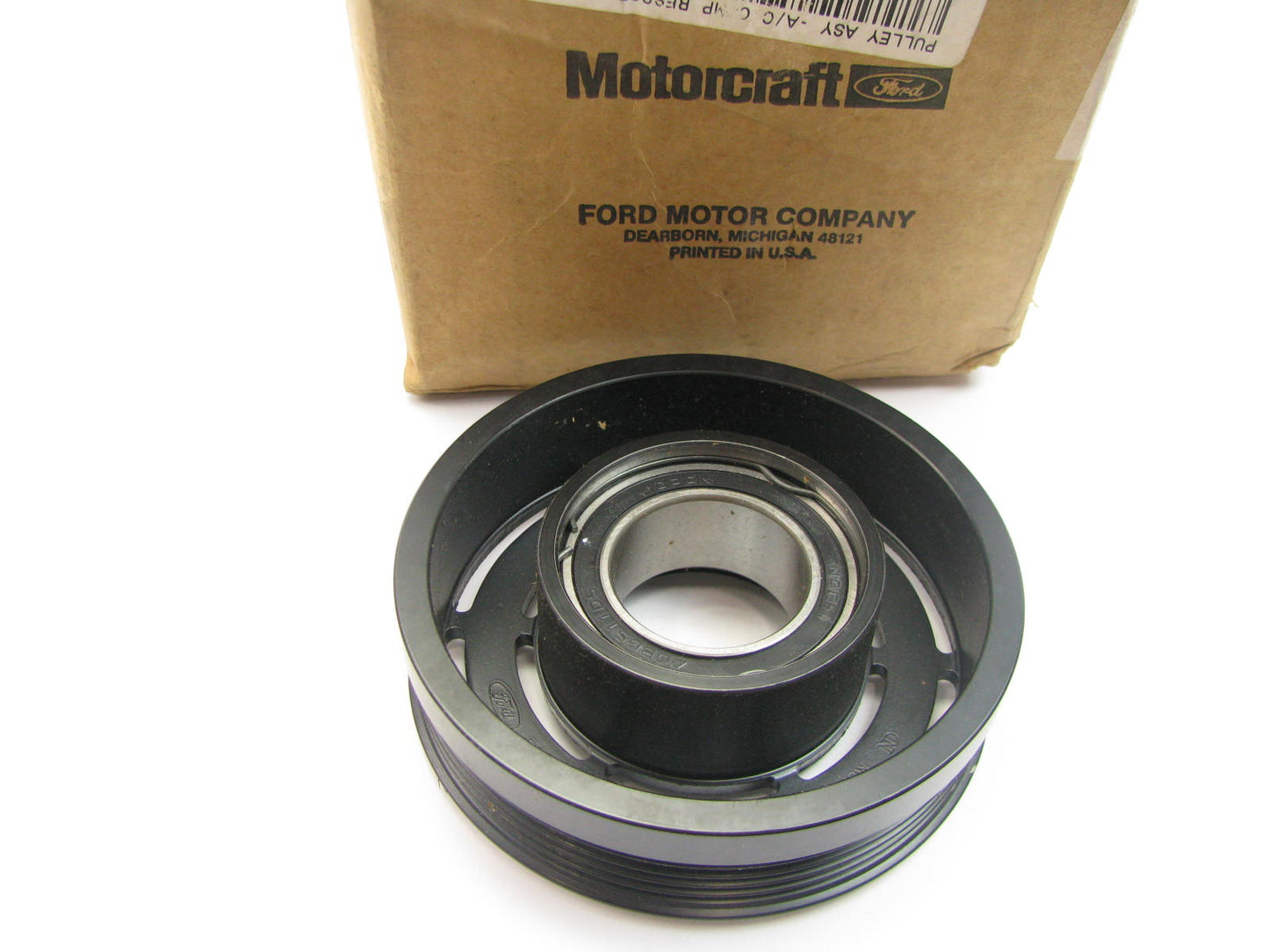 NEW - OEM Ford E4FZ-19D784-A A/C Compressor Clutch Drive Pulley