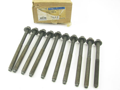 (10) NEW - OEM Ford E4FZ-6065-A Engine Cylinder Head Bolts