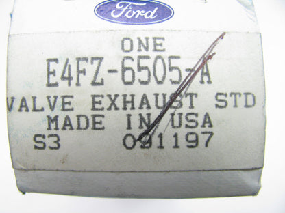 NEW -  OEM Ford E4FZ-6505-A Engine Exhaust Valve 1984-1996 1.9L-L4