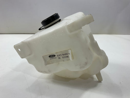 NEW - OEM Ford E4FZ-8A080-A Radiator Coolant Overflow Reservoir, WITHOUT SENSOR