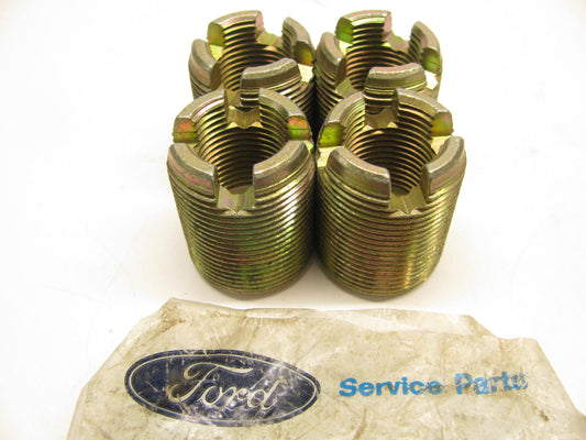 (4) NEW - OEM Ford E4HZ-1121-A LH Front Hub Sleeve Cap 1984-1990 6M Axle