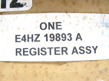 NEW - OEM Ford E4HZ-19893-A Center Vent Register 1984-1986 Ford LN-LNT9000 Fleet