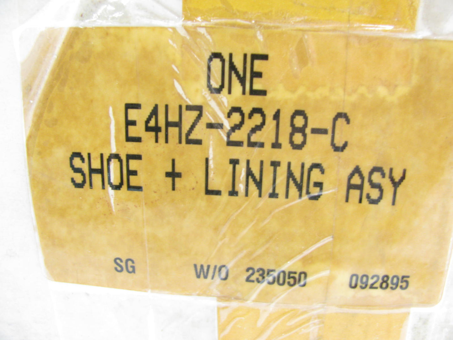 Genuine OEM Ford E4HZ-2218-C 16.5'' X 7'' Brake Shoe 3222-V-1556,  3722-A-183