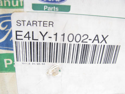REMAN - Ford E4LY-11002-AX Starter OEM For 1984-1985 Lincoln 2.4L-L6 DIESEL