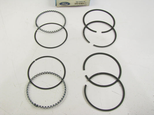 DOES (2) PISTONS - Ford E4TZ-6148-A Piston Rings Set - 4.9L 300 L6 STANDARD SIZE