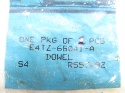 (2) NEW - OEM Ford E4TZ-6B041-A Cylinder Cover Plate Dowel Pin 1983-03 6.9L 7.3L