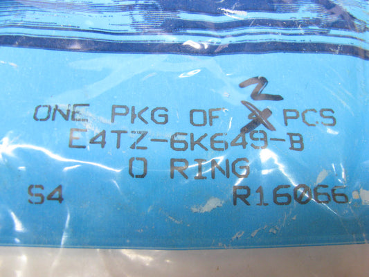 (2) NEW - OEM Ford E4TZ-6K649-B Engine Oil Cooler O-Ring Seal