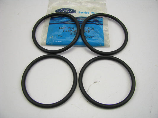 (4) NEW - OEM Ford E4TZ-6K649-B Engine Oil Cooler O-Ring Seal