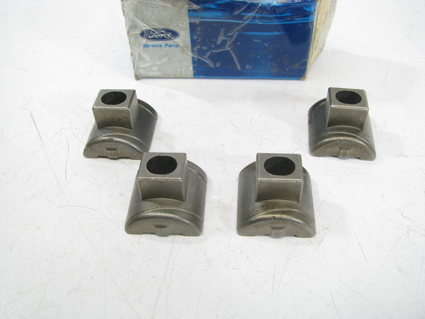 (4) NEW - OEM Ford E5DZ-6A528-A Rocker Arm Fulcrum Seat 1982-1993 3.8L-V6