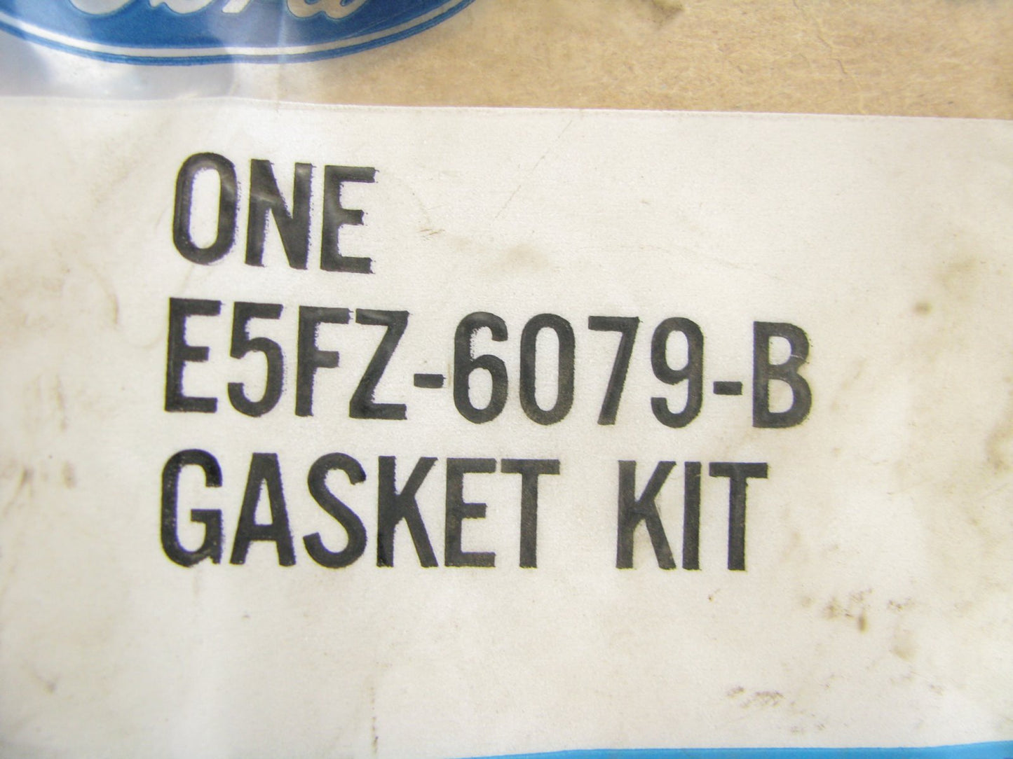 OEM Ford E5FZ-6079-B Cylinder Head Gasket Set - 1985-90 Escort  1.9L ENGINE ONLY