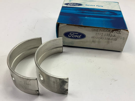 Ford E5FZ-6333-A Main Upper Bearing PAIR, STD Red, 1985-1990 Ford 1.9L