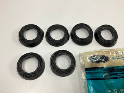 (6) Ford E5FZ6789A Oil Filler Fill Cap Gasket Seal Escort Lynx Tempo Mustang 2.3