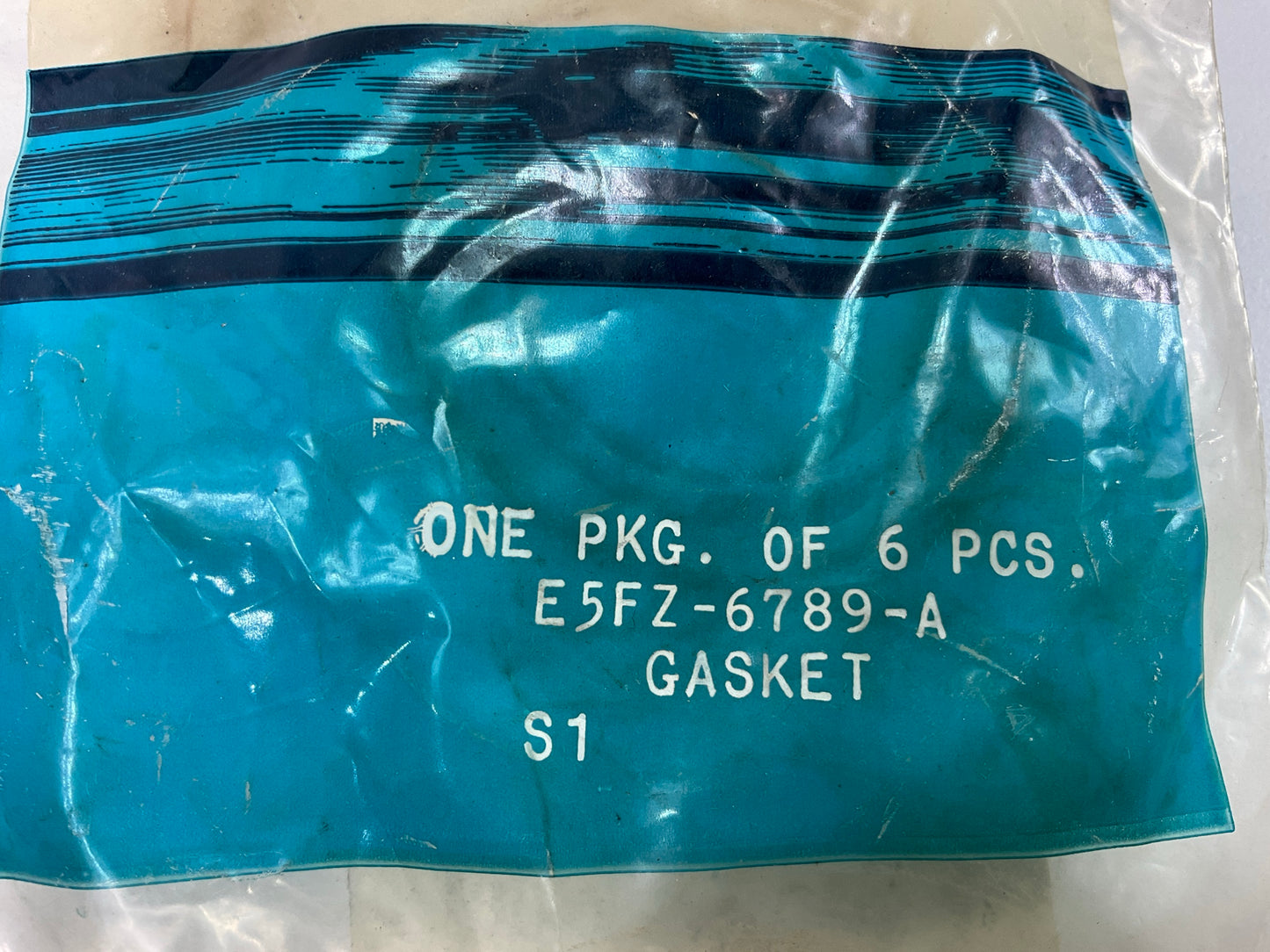 (6) Ford E5FZ6789A Oil Filler Fill Cap Gasket Seal Escort Lynx Tempo Mustang 2.3