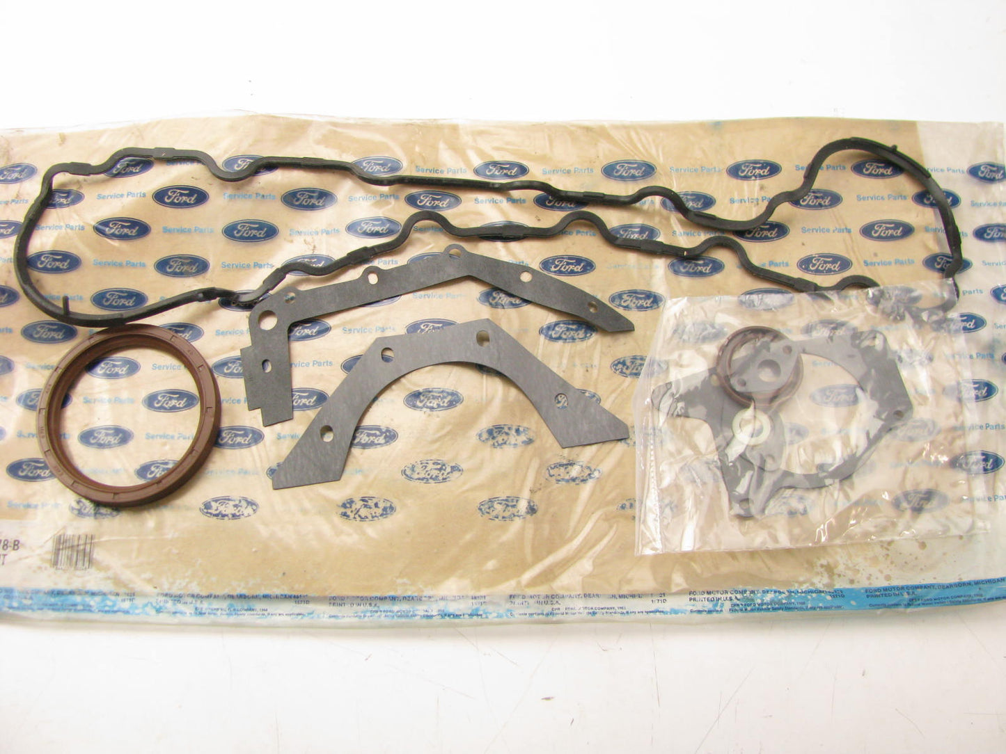 NEW - OEM Ford E5FZ-6E078-B Lower Engine Gasket Set 1985-1987 1.9L
