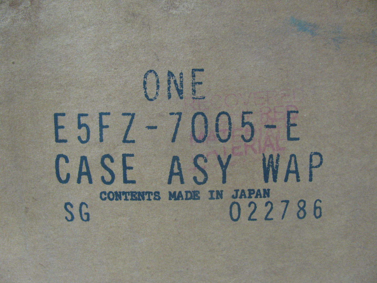 NEW - OEM Ford E5FZ-7005-E Manual Transaxle Housing - MTX 4 Speed