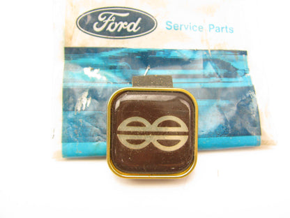 NOS OEM Ford E5LY-6304460-B ''BILL BLASS'' Instrument Panel Emblem 85-87 Mark VII