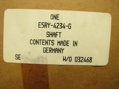 NOS GENUINE Rear Stub Axle Shaft 1985 Merkur XR4Ti  OEM Ford # E5RY-4234-G