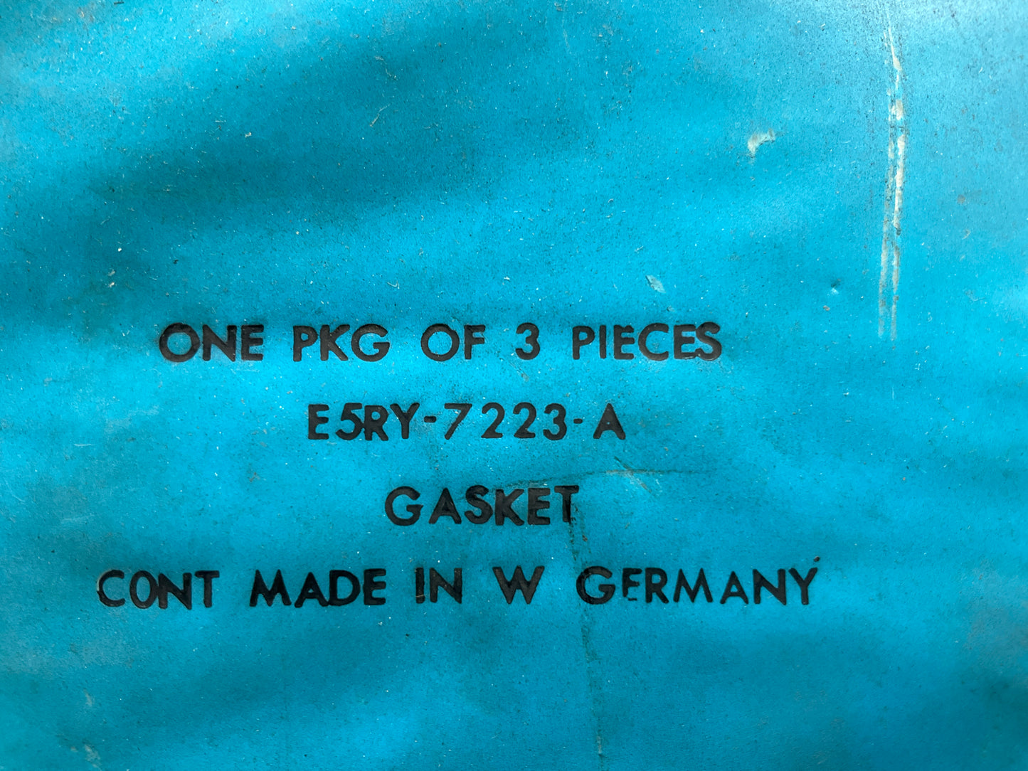 (3) Ford E5RY-7223-A Manual Transmission Case Cover Gasket 1985-89 Merkur W/ G5S